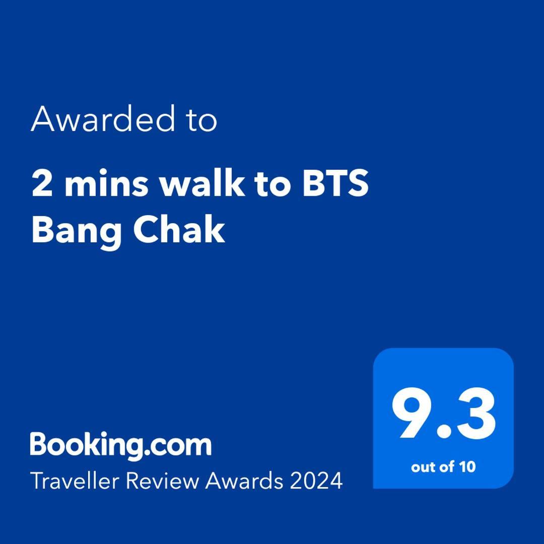 2 Mins Walk To Bts Bang Chak Leilighet Bangkok Eksteriør bilde